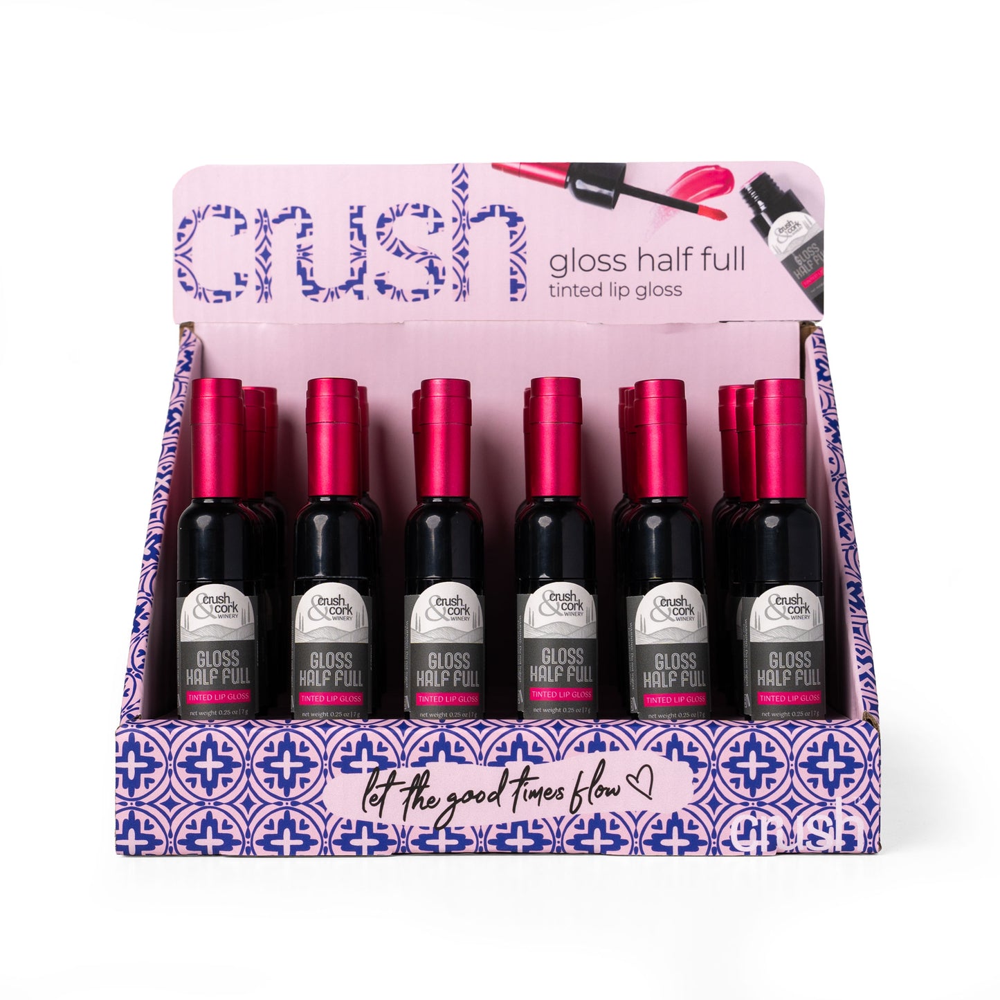 Crush & Cork Winery Gloss Half Full Tinted Lip Gloss
