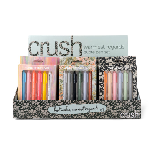 Warmest Regards Quote Pen Set