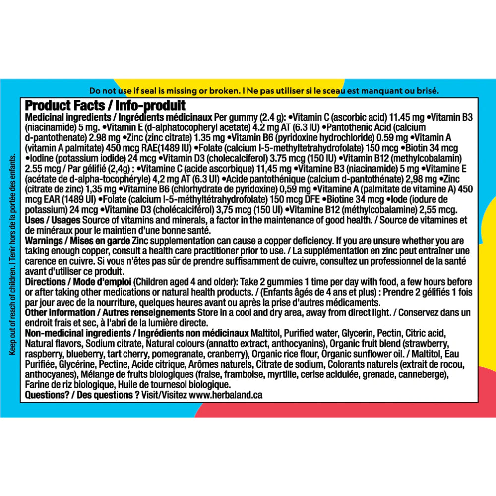 Kids Multivitamins Supplements