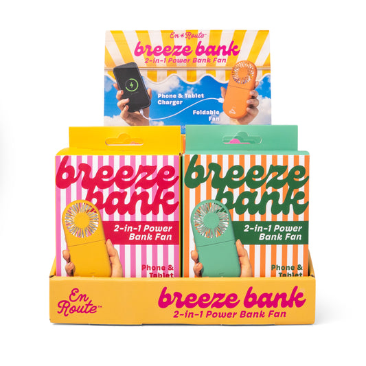 Breeze Bank 2-In-1 Powerbank Fan
