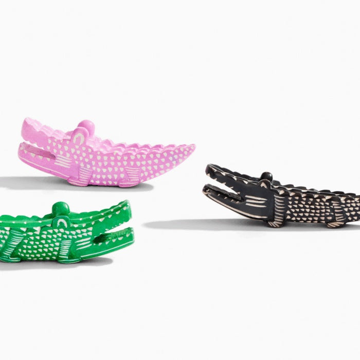 Soapstone Crocodiles