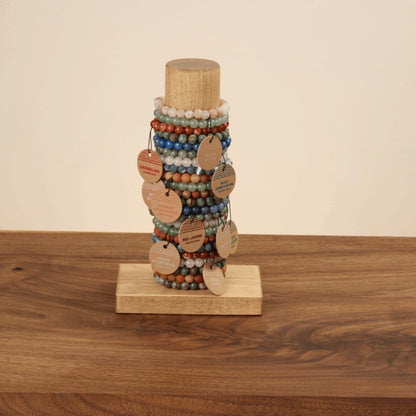 Natural Crystal Bracelet Assortment