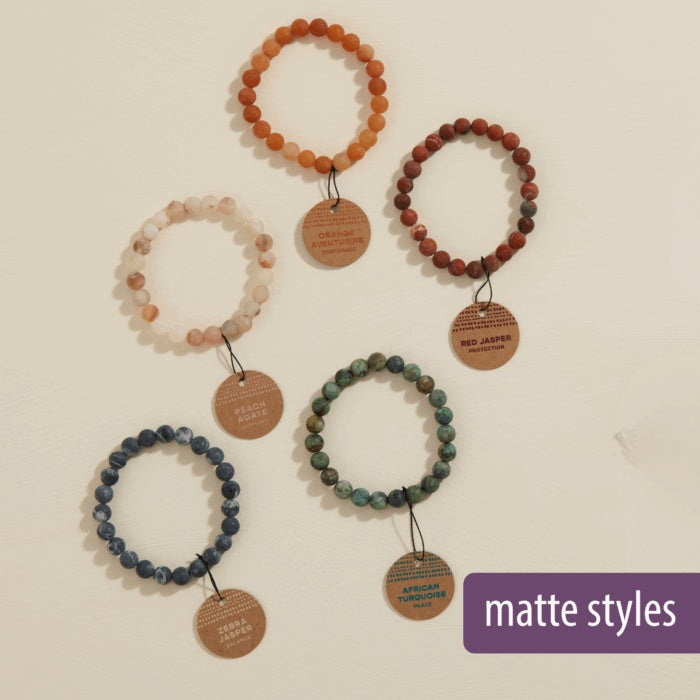 Natural Crystal Bracelet Assortment