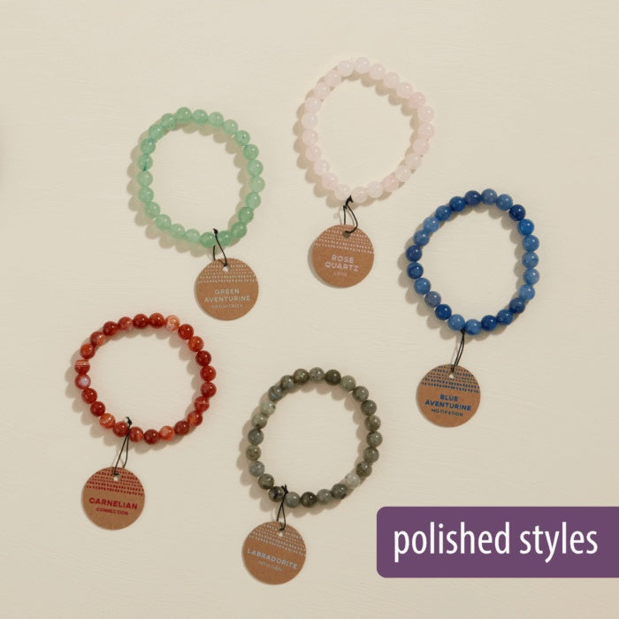 Natural Crystal Bracelet Assortment
