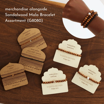 Sacred Wood Mala Bracelet Assortment