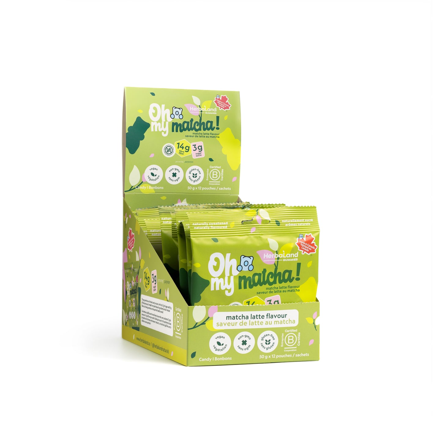 Snack Gummies Oh My! Bears Matcha 50G