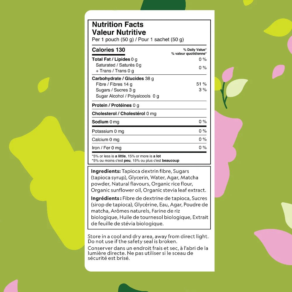 Snack Gummies Oh My! Bears Matcha 50G