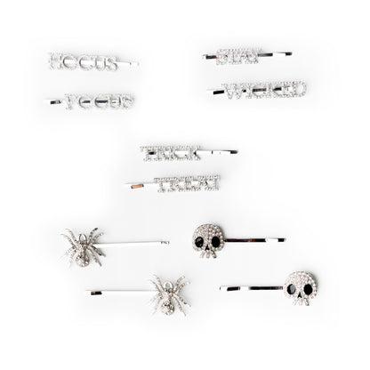 Halloween Bling Hair Clips