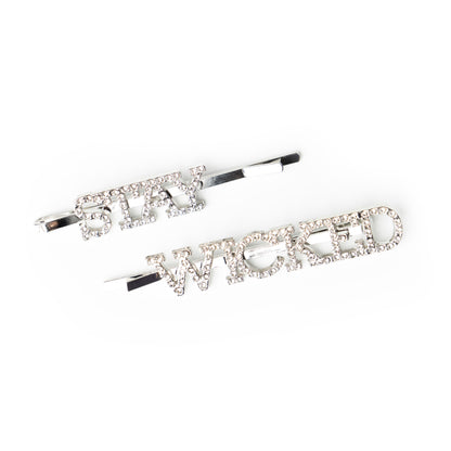 Halloween Bling Hair Clips