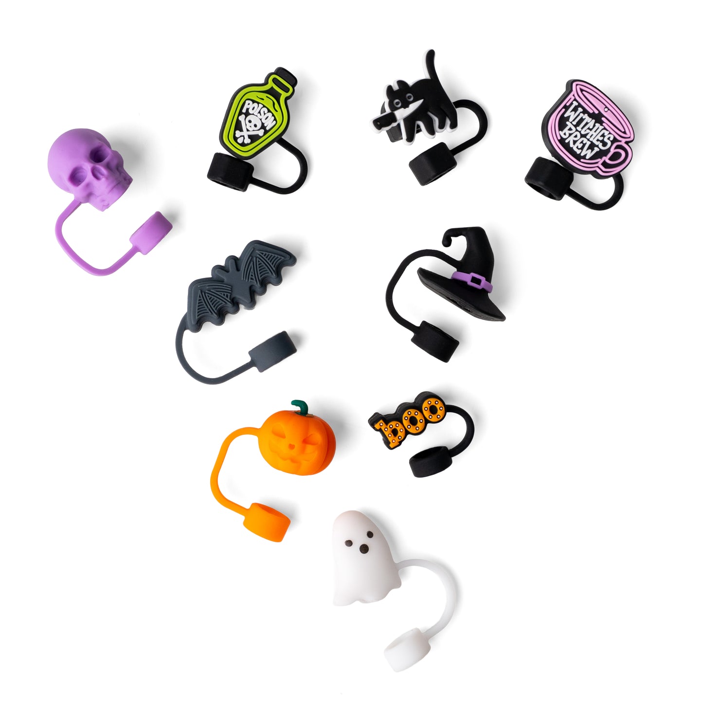 Halloween Basic Witch Straw Topper Set