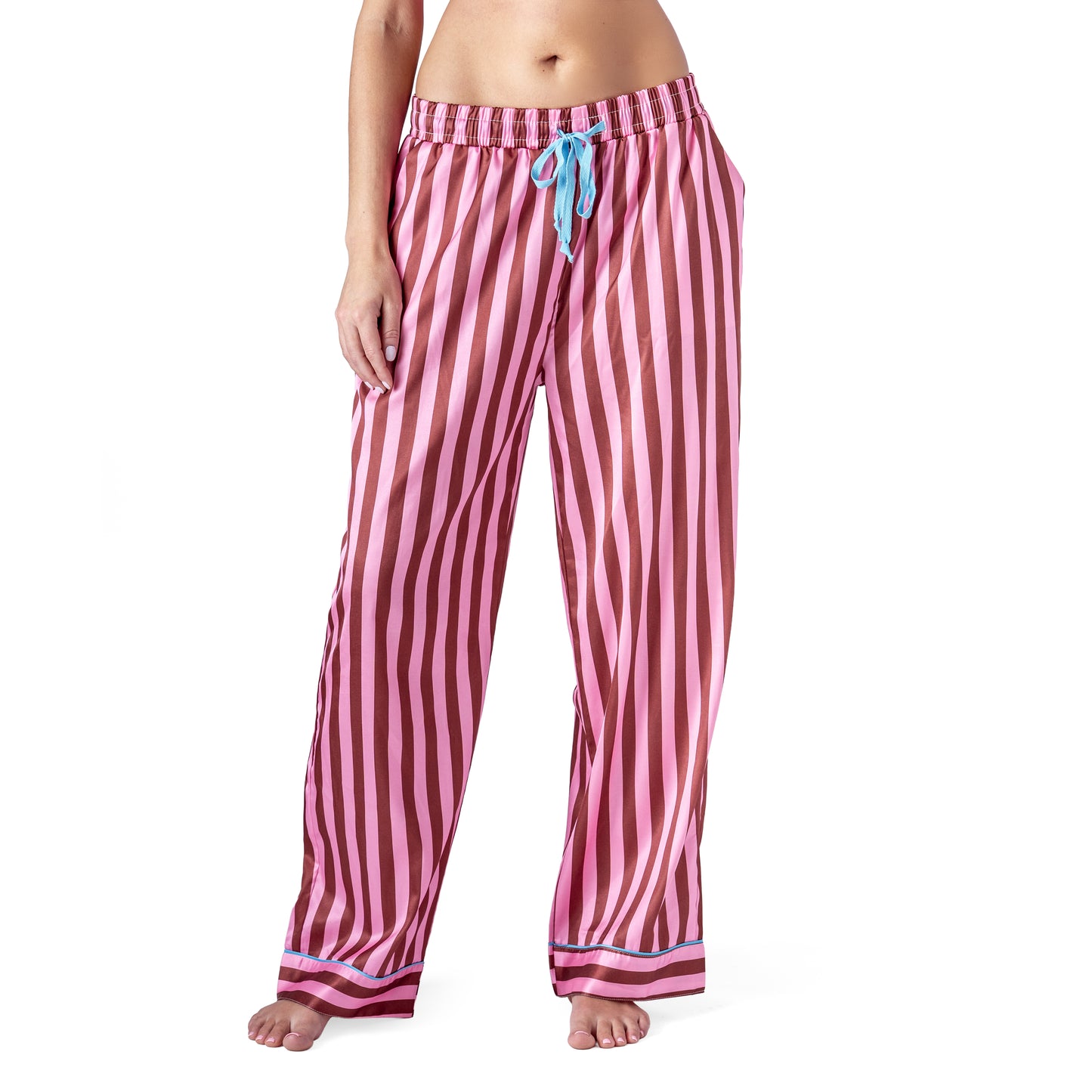 Mon Cheri Satin Pajama Pants