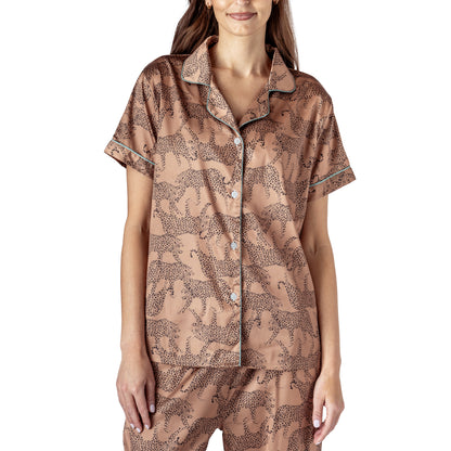 Mon Cheri Satin Pajama Tops