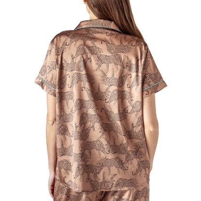 Mon Cheri Satin Pajama Tops