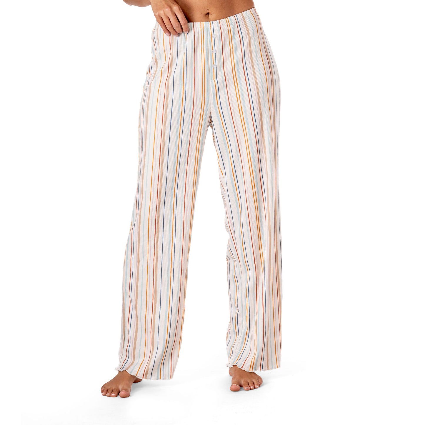 Snooze Fest Ribbed Pajama Pants