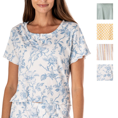 Snooze Fest Ribbed Top