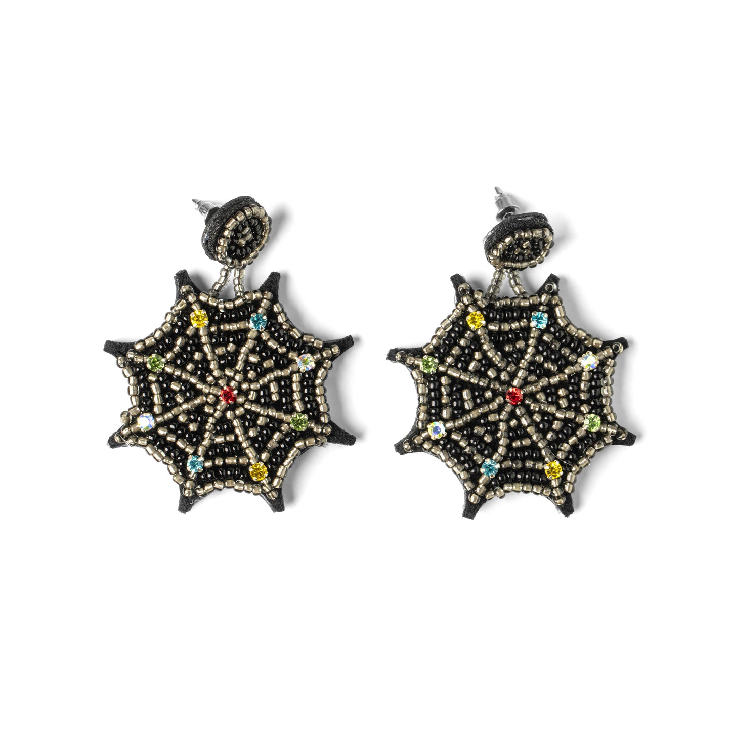 Halloween Spooky Beaded Earrings