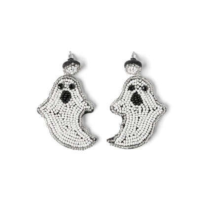 Halloween Spooky Beaded Earrings