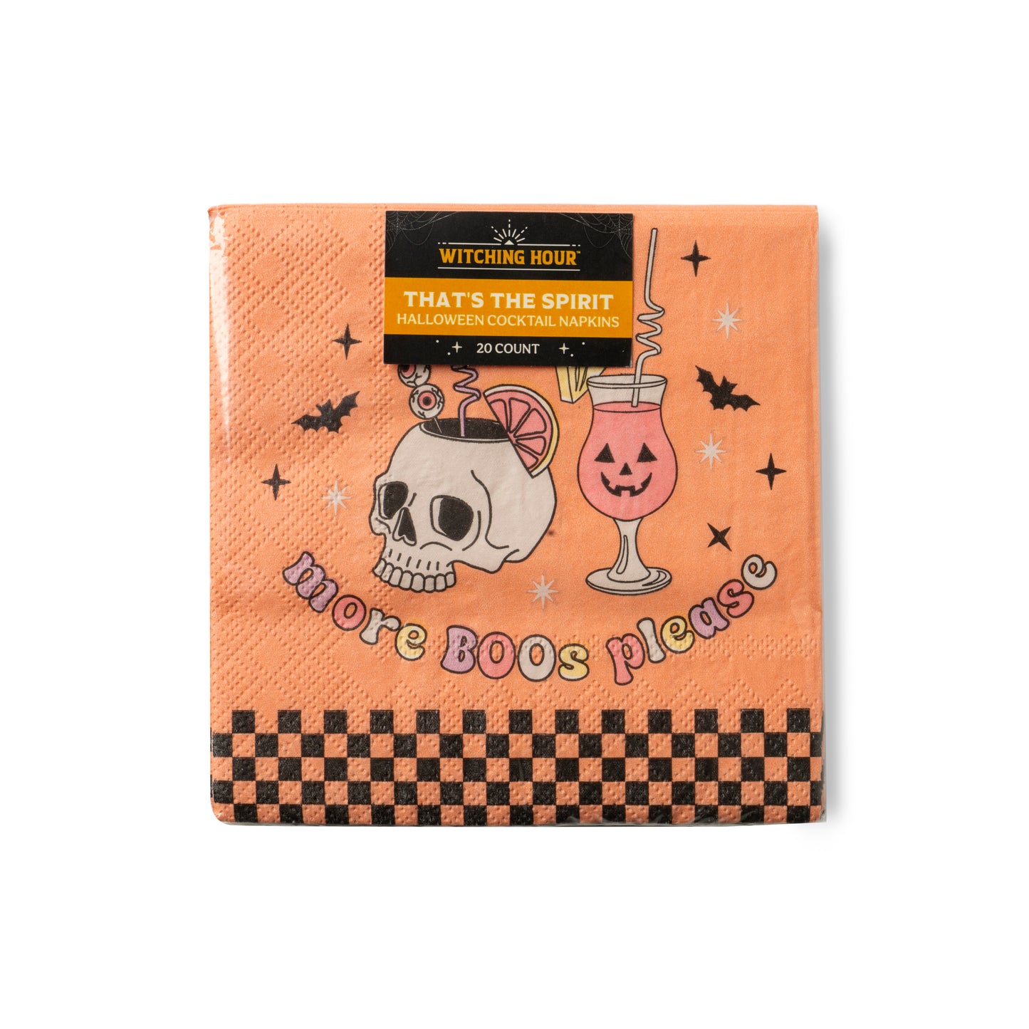 Witching Hour That's The Spirit Cocktail Napkins