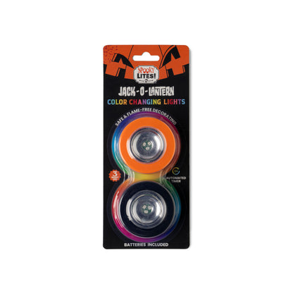 Spooky Lites! Jack-O-Lantern Colour Changing Lights
