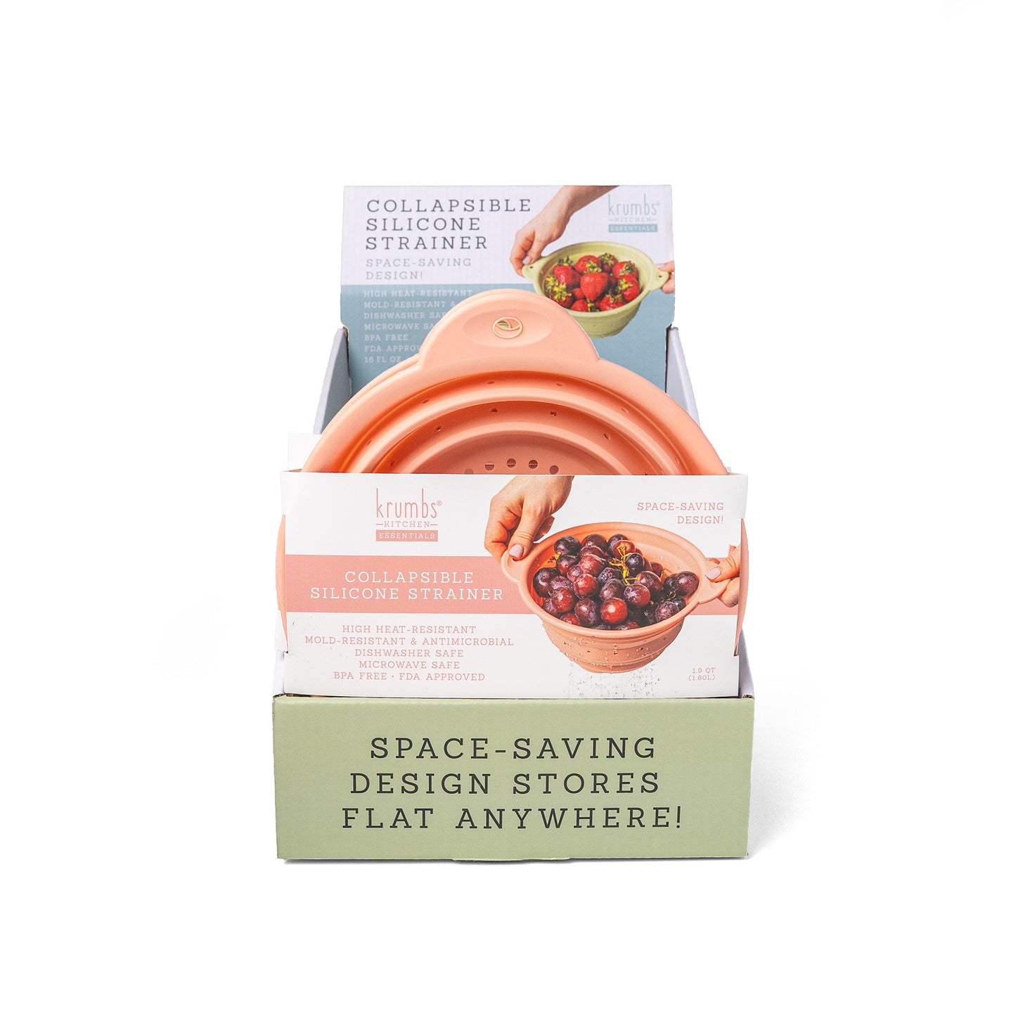 Collapsible Silicone Strainer