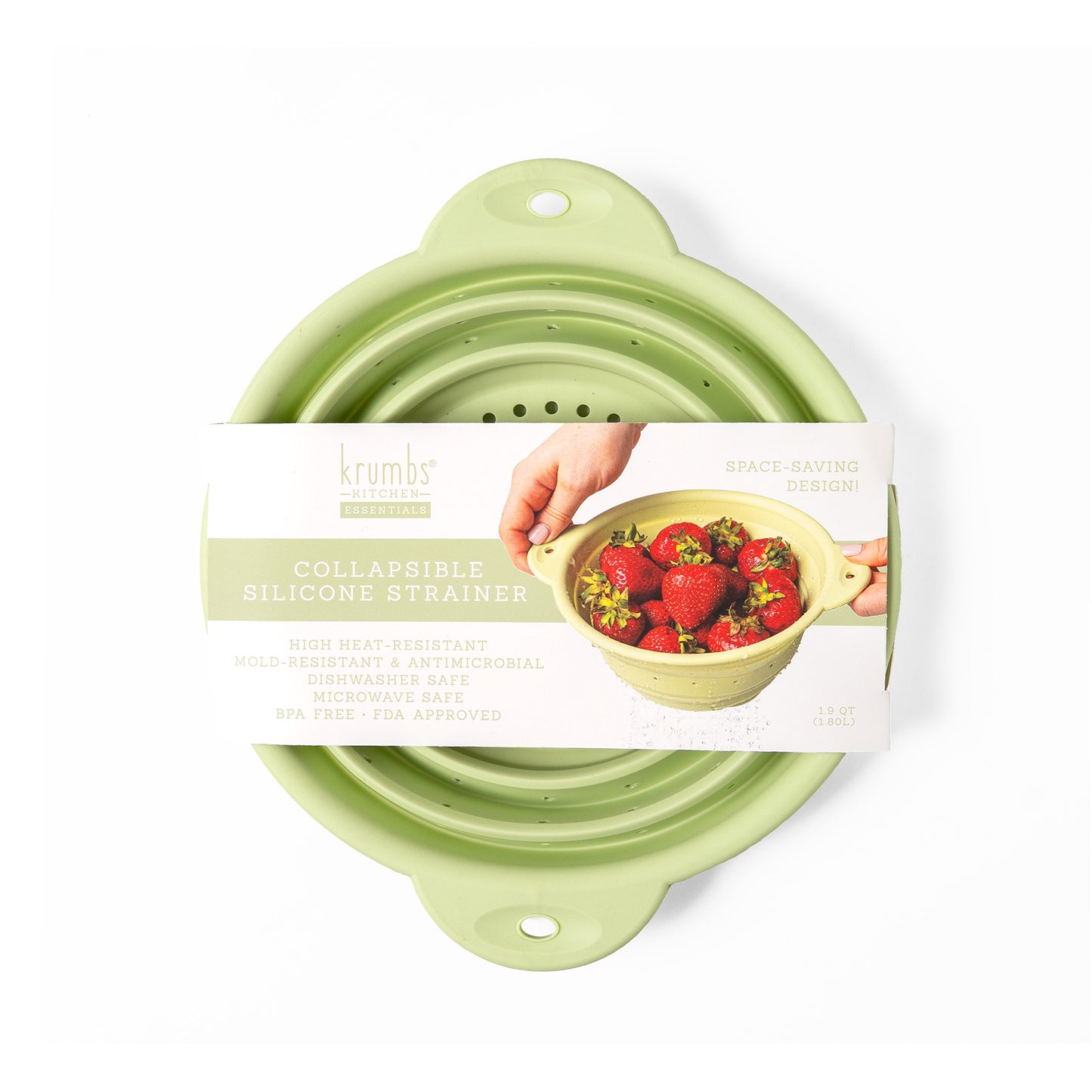 Collapsible Silicone Strainer