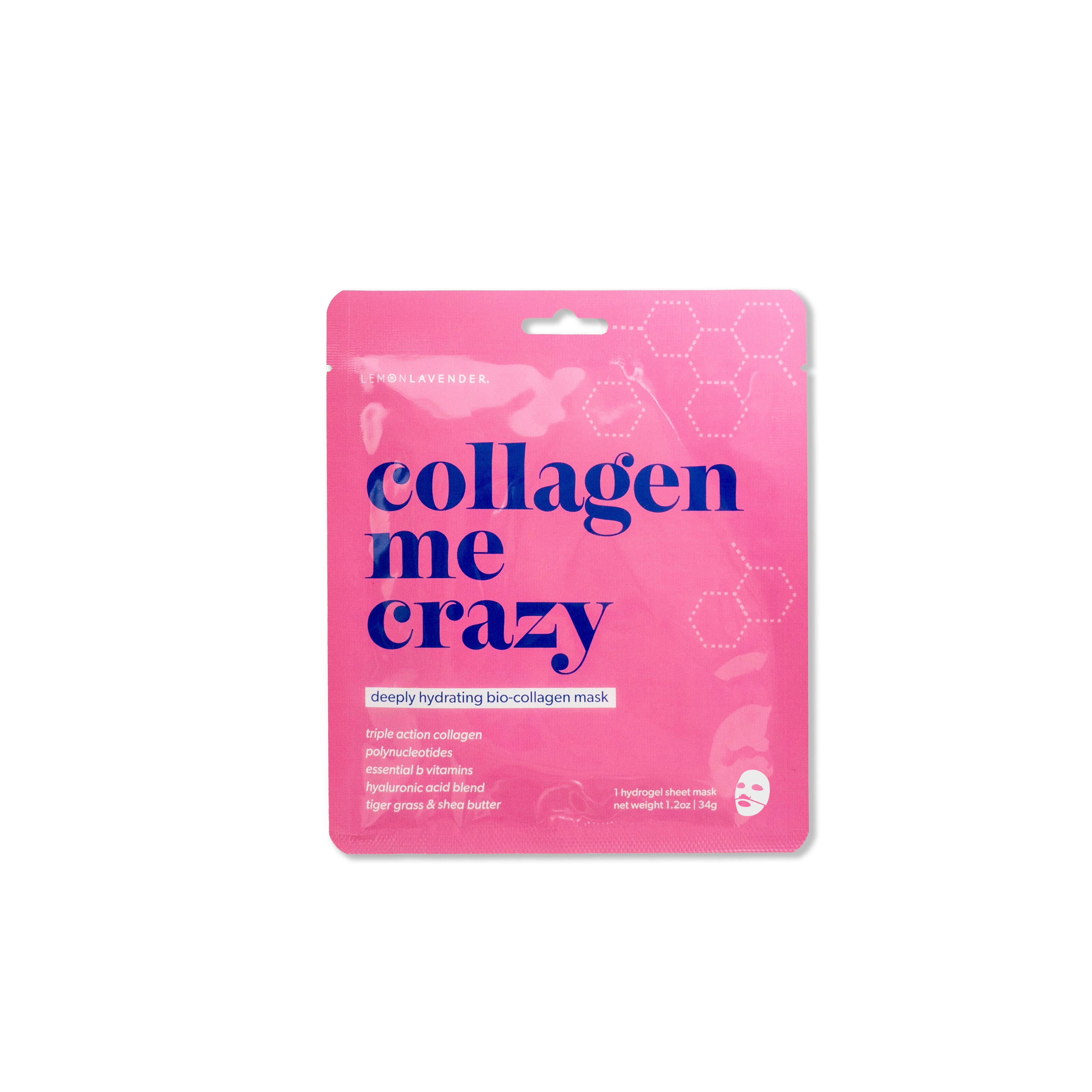 【OMILOVE♡ 】Collagen Mask 6枚入り Collagen Me Crazy Face Mask – Canadian Gift Concept