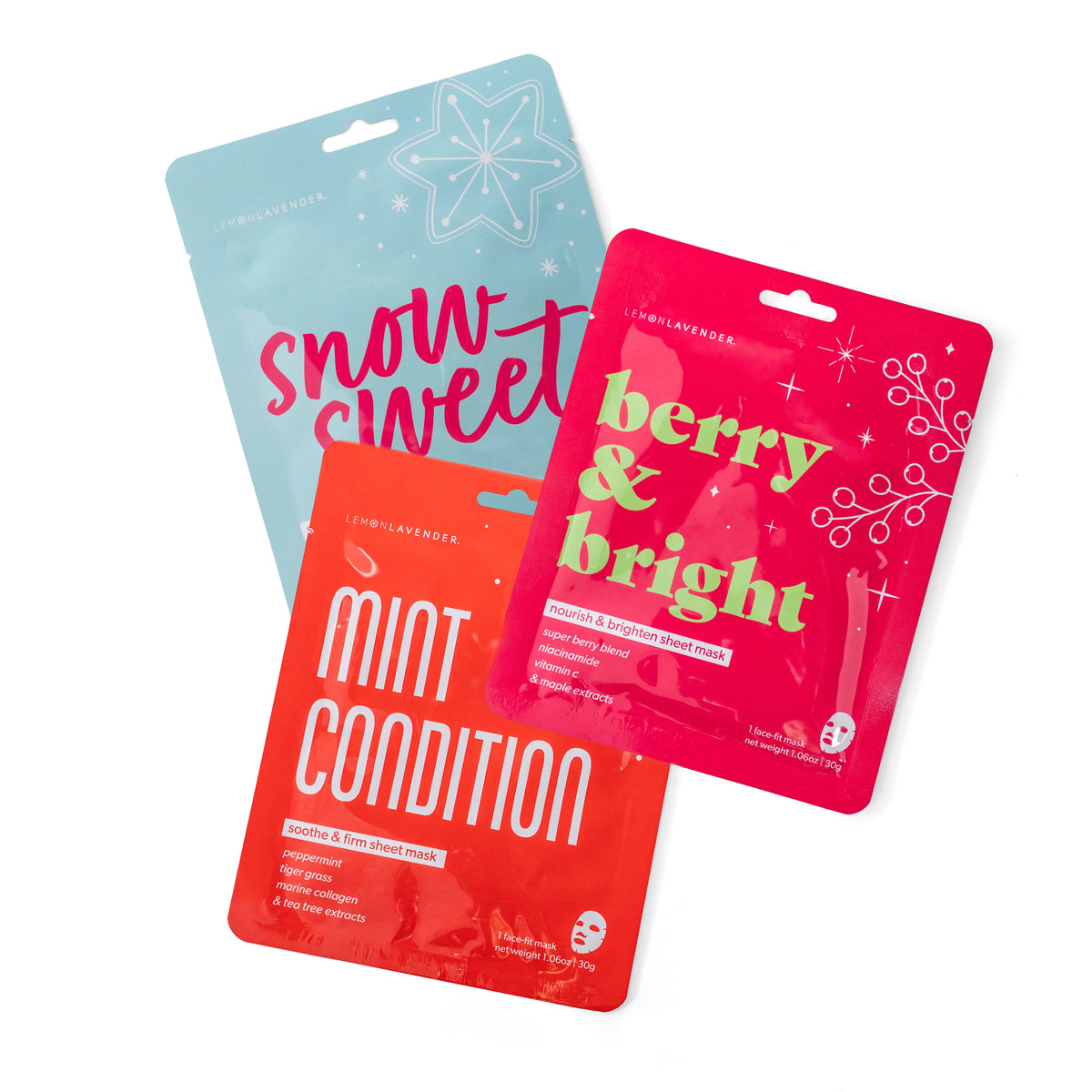 Let It Glow Holiday Face Mask