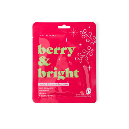 Let It Glow Holiday Face Mask
