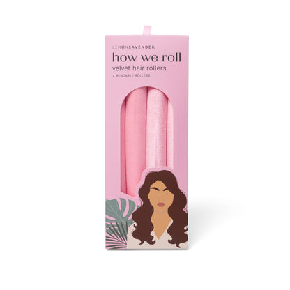 How We Roll Velvet Hair Rollers