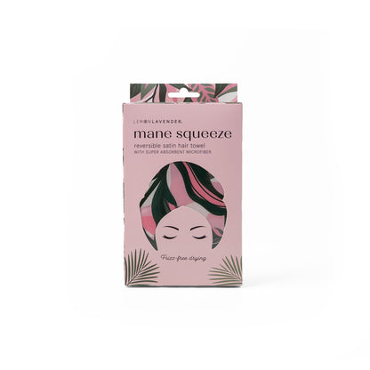 Mane Squeeze Reversible Satin Hair Towel