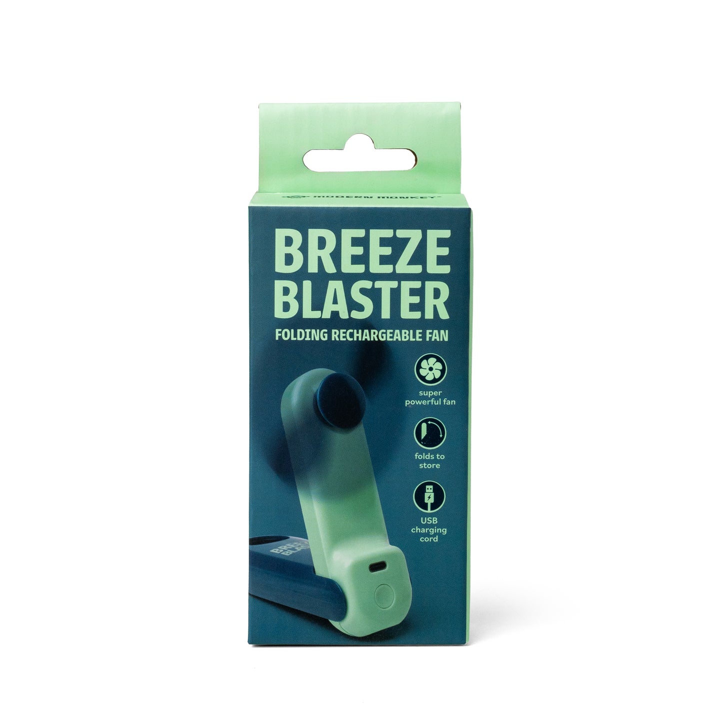 Breeze Blaster Folding Rechargeable Fan