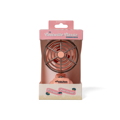 The Coolsville Rechargeable Desk Fan