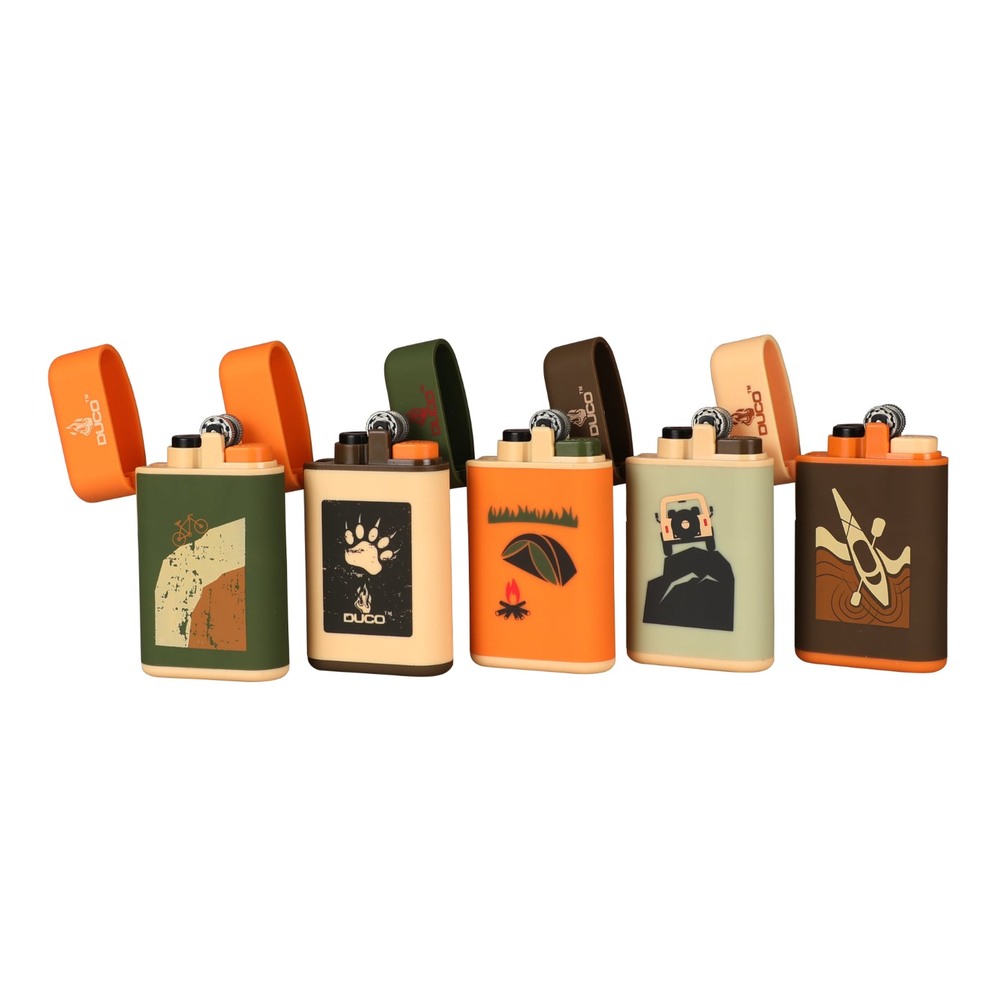 Windproof Camper Flint Lighters