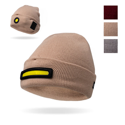 Night Watch Women's Rechargeable LED Beanie