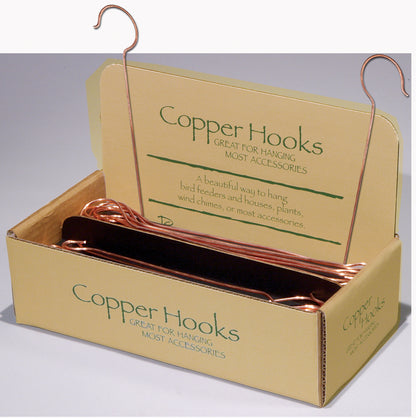 15" Copper Hooks - 36pc