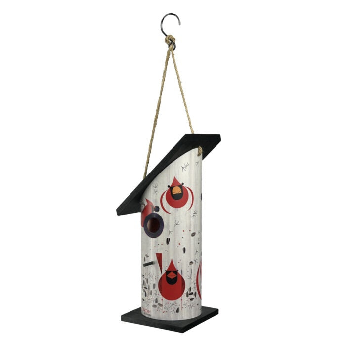 Birdhouse | Cardinal With Seed
