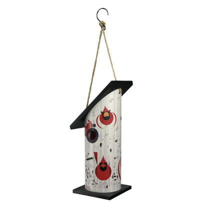 Birdhouse | Cardinal With Seed