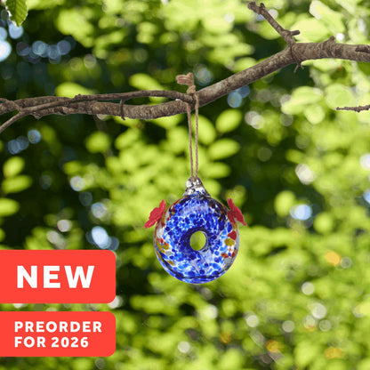Round Double Hummingbird Feeder