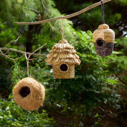 Bird Nester | Recycled Sari & Banana Fiber