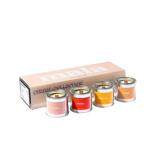 Candle Gift Set | Cereal Collection (Cereal + Charms + Honey Nut + Crunch)