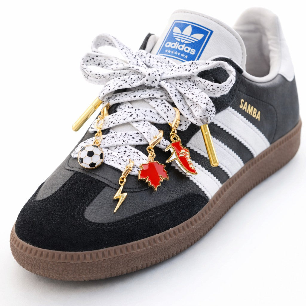Solemate Shoelace & Charm Set - Limited Soccer Edition