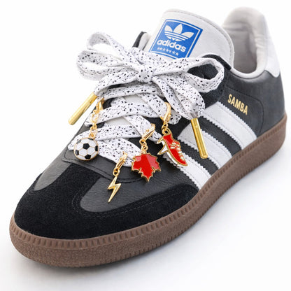 Solemate Shoelace & Charm Set - Limited Soccer Edition
