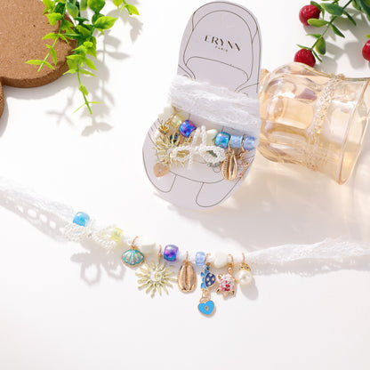 Paris Shoelace Set & Charms