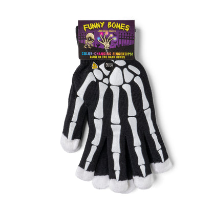 Funny Bones Multicolour LED Gloves