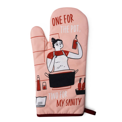 The Reluctant Chef Oven Mitt