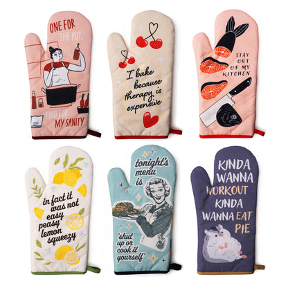 The Reluctant Chef Oven Mitt