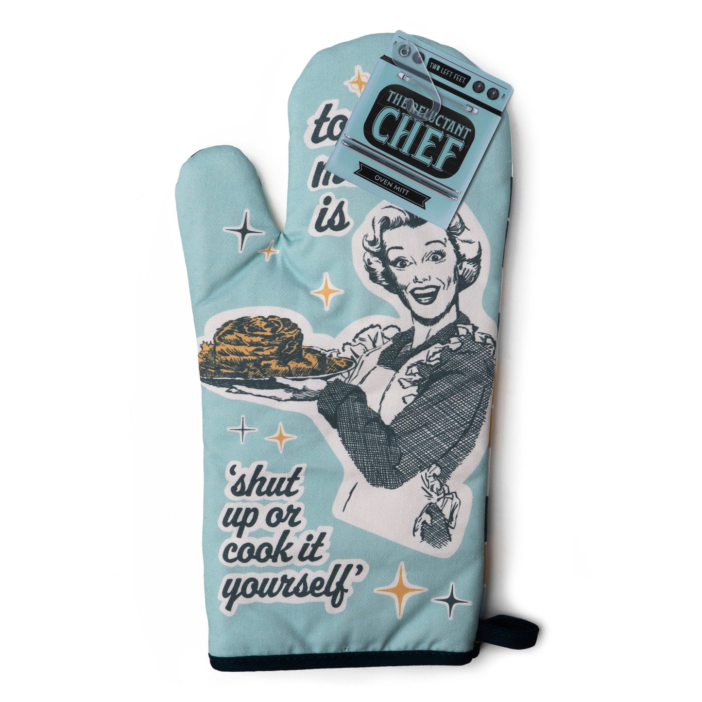 The Reluctant Chef Oven Mitt