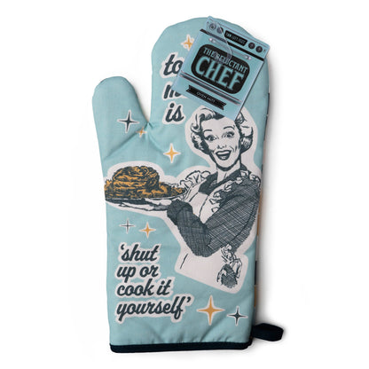 The Reluctant Chef Oven Mitt