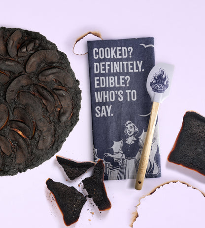 The Reluctant Chef Tea Towel & Spatula Set