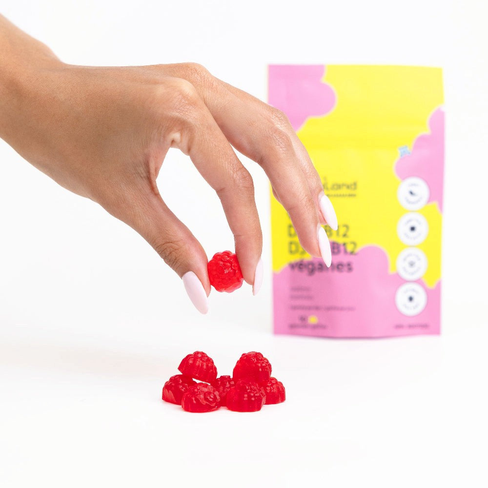 Travel Gummies Vitamin D & B12 10Ct
